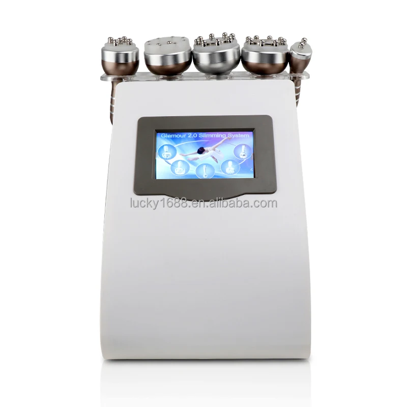 

Portable 5 in 1 40K Cavitation Vacuum Ultrasonic body weight loss slimming machine with RF radiofrequency for fat burning