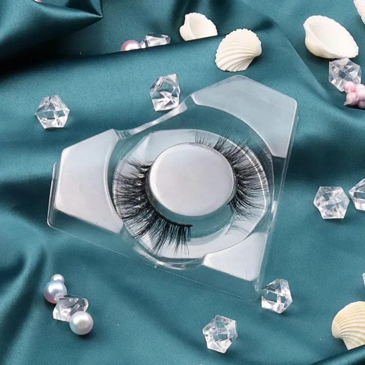 

2020 New Arrival Natural Looking 3D Faux Mink Lashes SPG04 ZX115, Natural black