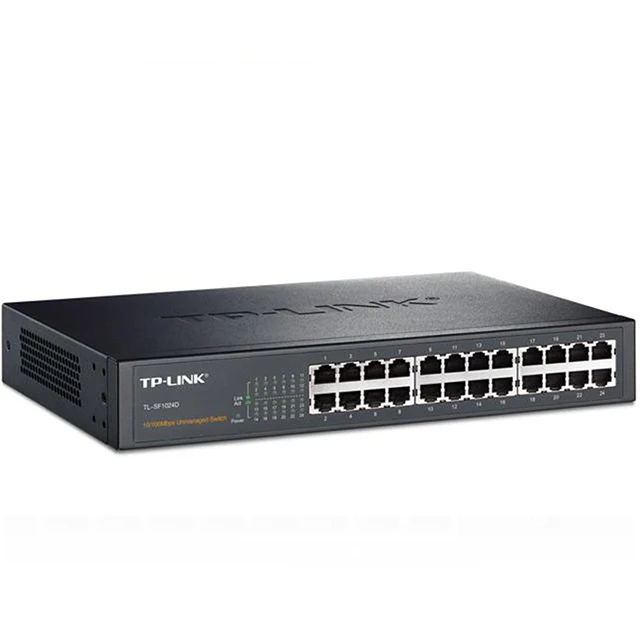 

TP-LINK 24-port 100M switch steel shell network monitoring distributor parallel TL-SF1024D