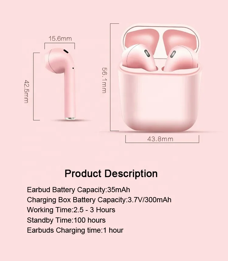 2020 Best Price and Quality in-ear Earbud Macaron inpods Wireless Pods Earbuds Wireless - ANKUX.COM