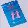 Wholesale watersport swimming earplug silicone swim ear plugs Customized color and logo ear plugs