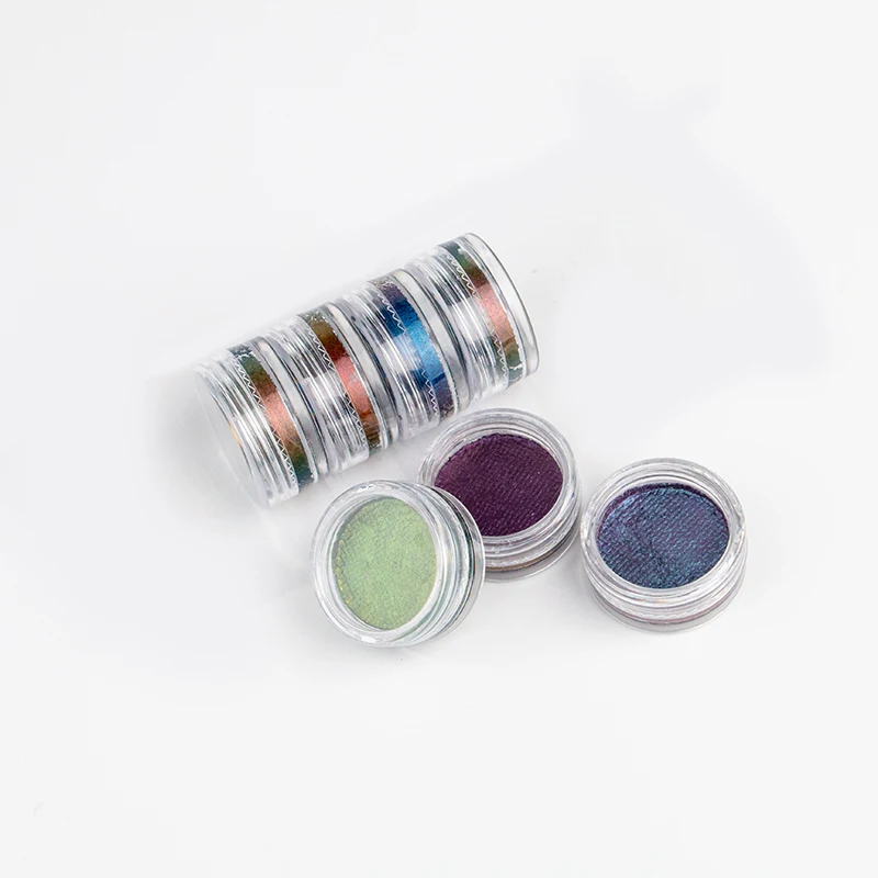 

Duochrome Pigments Water Activated Liner Cake Eyeliner Eye Liner Makeup, Uv bright color , common color , pearly color,pastel color