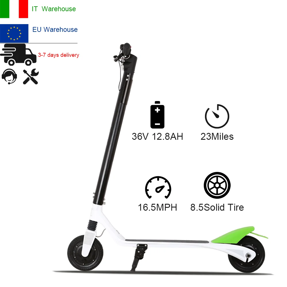 

36V 12.8AH Adults Electric Scooters Powerful 250W Motor Kick Scooter For Teenager Long Range Electric Scooter With Sharing APP
