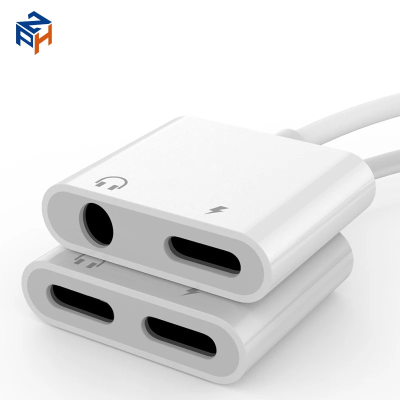 

Wholesale Hot Selling Products For iPhone 3.5 mm Earphone Audio Aux Adapter For Apple Earphone Adapter, White