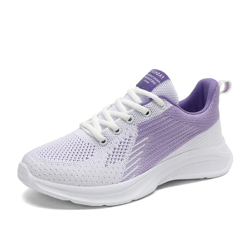 

Women Running Athletic Walking Sneakers Casual Tennis Shoes, White+green/white+purple/black+white