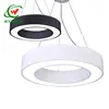 Adjustable Suspension Integrated LED Chandelier Modern Circular Lighting