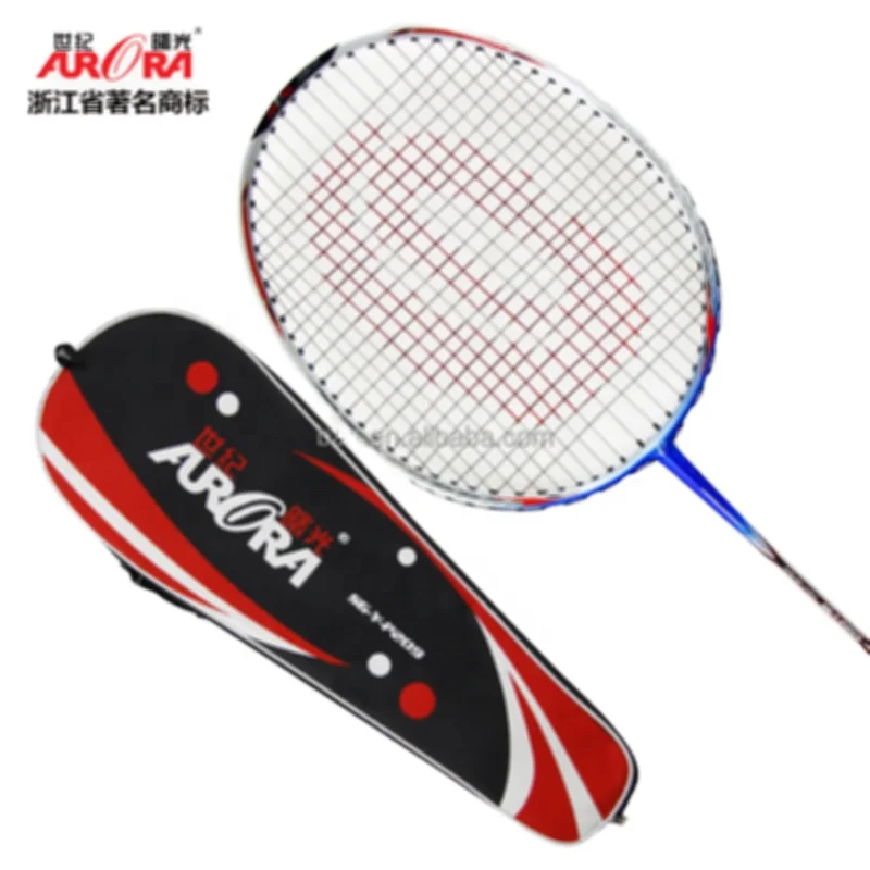

Badminton racket manufacturers genuine wholesale badminton racket carbon fiber single only adults and children, Red