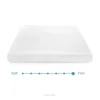 12-inch 2 layers Memory Foam Mattress with knitted Quilted Cover with base sponge foam bottom