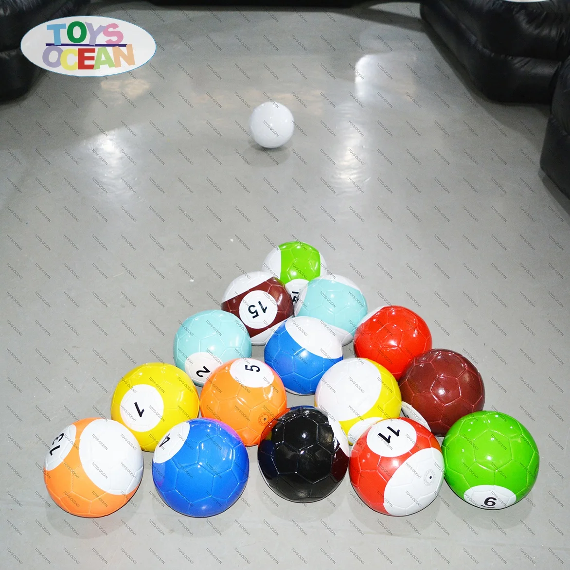 

No. 5 Size Billiard Snooker Soccer ball Snooker-Soccer For Table Pool Field