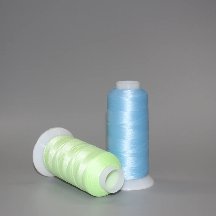 
Glow In The Dark 100%polyester Material Luminescent Yarn Embroidery Thread For Machine Sewing - Buy Luminescent Yarn,Glow In The 
