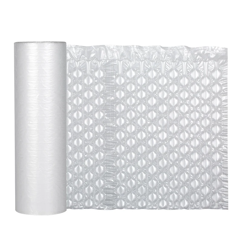 Inflatable Bubble Air Wrap Bubble Cushion Material with Break Line to Tear Piece by Piece Easily and High Working Efficiency
