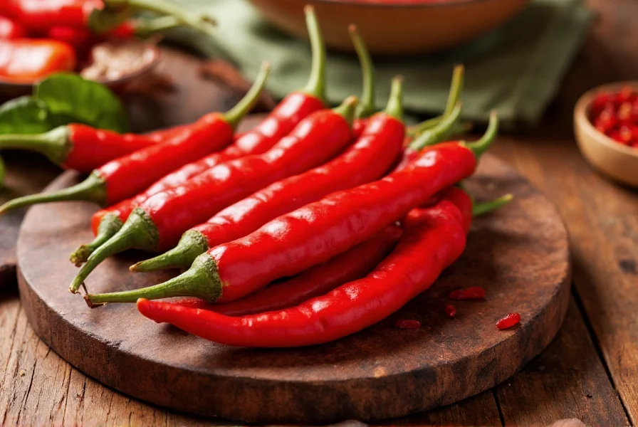 Thai Chili: 50,000-100,000 SHU Heat Levels, Varieties & Authentic Cooking Guide