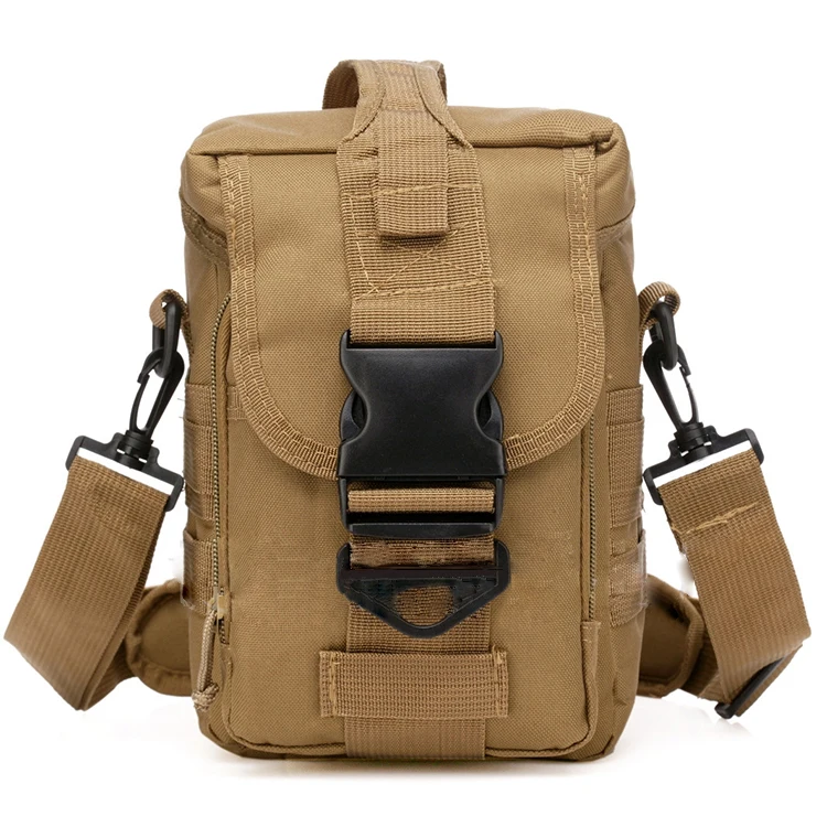 

waterproof unisex sling bag outdoor sling bag shoulder, Tan