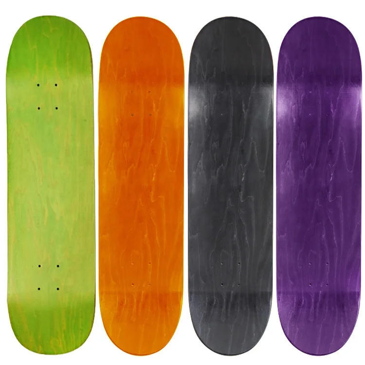 

wholesale wood canadian maple 7ply custom pro blank skate board skateboard deck 8.25