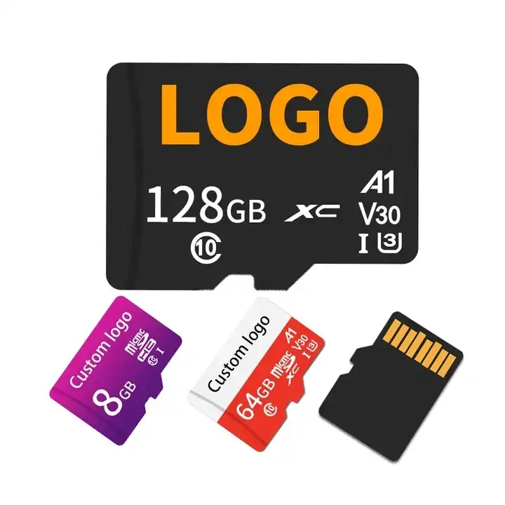 

Customised Logo Fast Ship 100% Authentic Wholesale Camera 8GB 16GB 32GB 64GB 128GB 256GB Flash TF Cards 512g 1TB 2T Storage Card