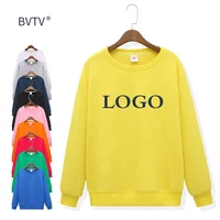 

Custom logo High Quality Mens Crewneck Cotton Solid Color Blank OEM For printing Sweatshirts