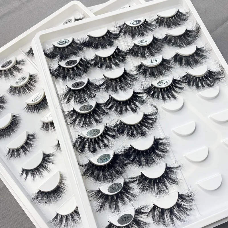 

Wholesale tresluces vagan lashes with case mink eyelash vendor customized boxes eyelashes private label dropshipping