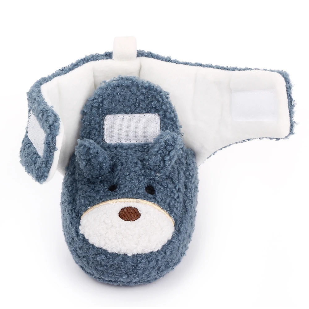 Winter baby boots cute cartoon soft sole baby shoes boys girls factory