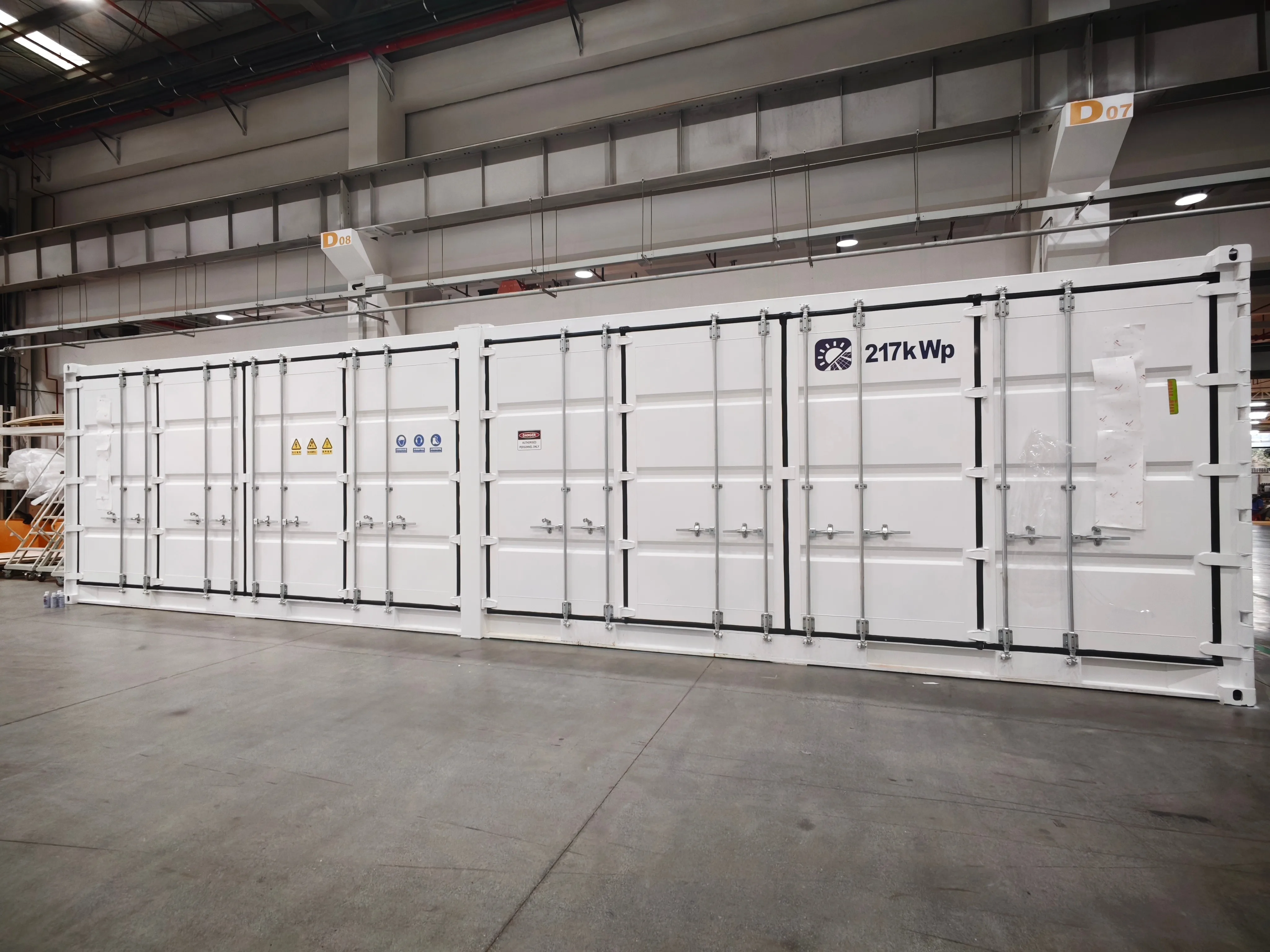 40HQ Container Side View