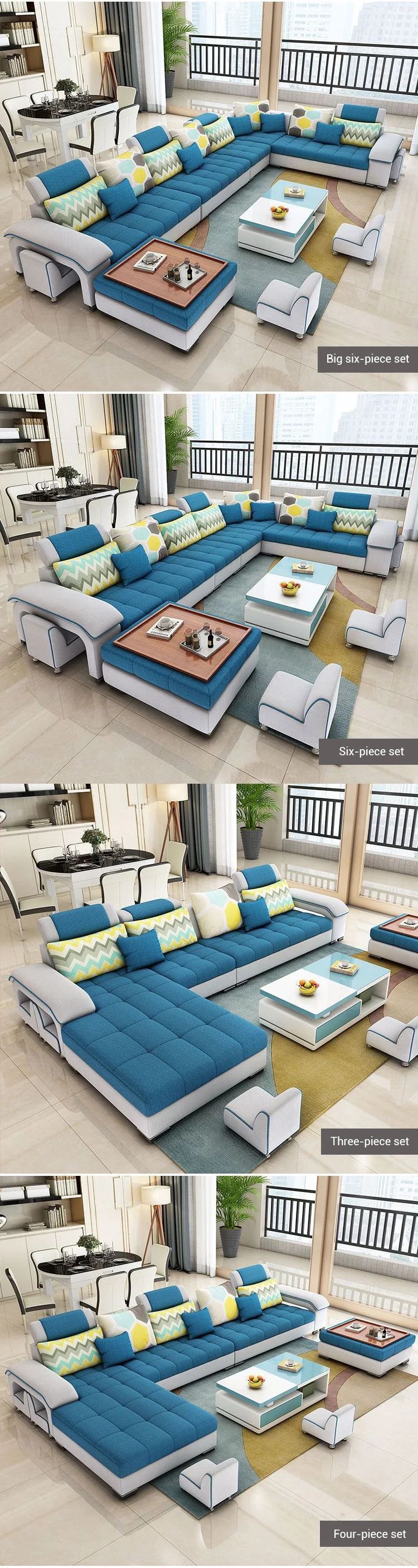 six piece sectional on Hot Sale Fashion Removable And Washable Living Room Furniture Modern Design Shaped Sectional Corner Sofas Sets Buy Shaped Sectional Sofas Corner Sofa Modern Design Furniture Living Modern Room Sets Product On Alibaba Com