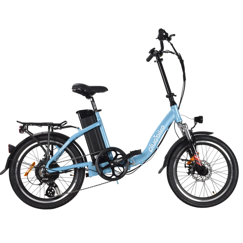 

factory price in stock ebike Cross border wholesale city scooters lithium battery Folding 20 inch electric bicycle made in china