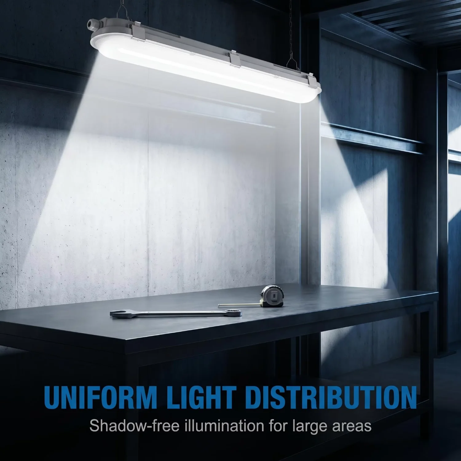 Lighting Fixture for Freezer, IP66, LED, 5-Year, Stainless - detail 8