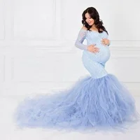 

amazon top seller Maternity+Clothing Gown Dresses For Photography Pregnant Maternity Photo Shoot Dresses Props ropa mujer