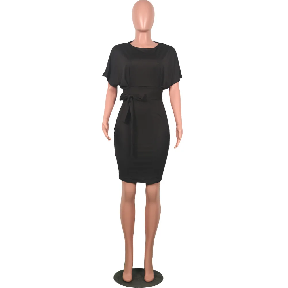 2020 Wholesale 5 Colors Bodycon Dress Long For Office Ladies