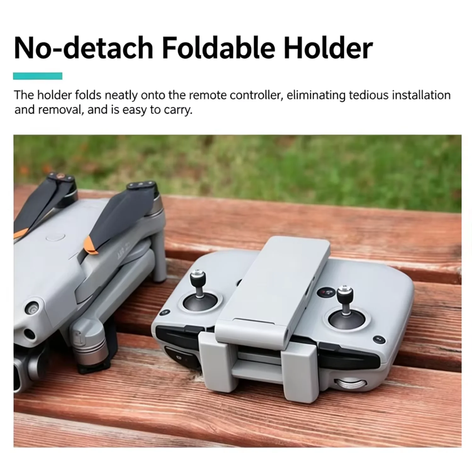 Foldable Tablet Mount for Mini 2 Air 2/2S Remote Controller No Disassembly iPad Holder Extended Clip Drone Parts Accessories
