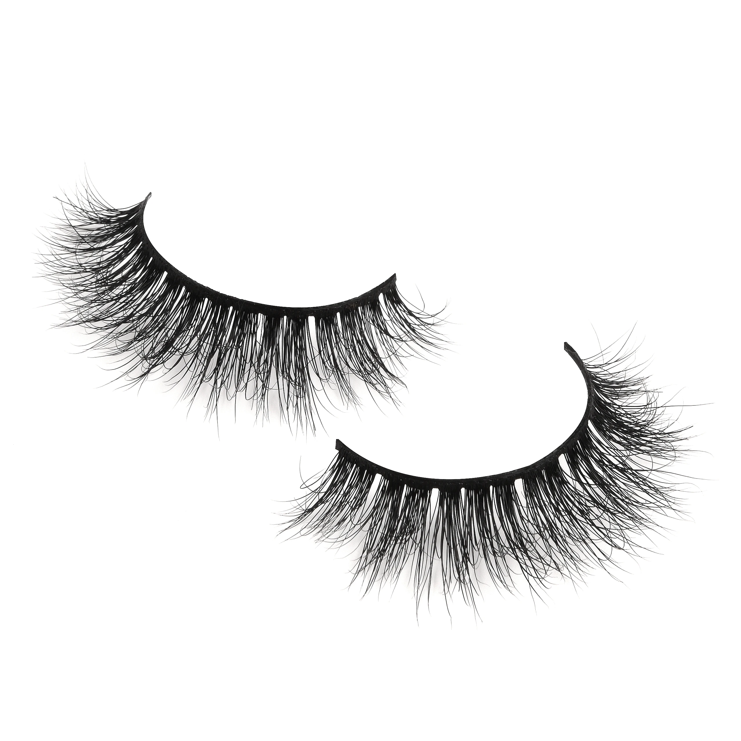 

25mm siberian mink lashes 3d mink eyelashes with lash packaging, Black color