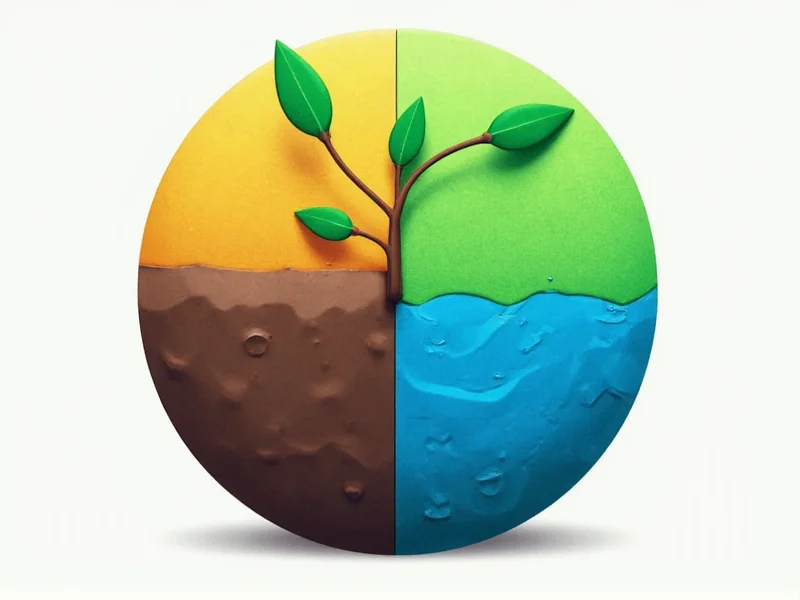 Earth and water elements combining to form plant in Infinite Craft