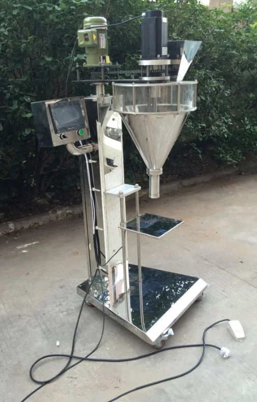 Semi-auto Small Coffee Tea Dry Powder Filling Machine For Powder