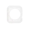 IVANHOE Replacement Silicone Transparent Glitter Case for Apple iWatch Series 4/3/2/1 42mm 44mm 38mm 40mm