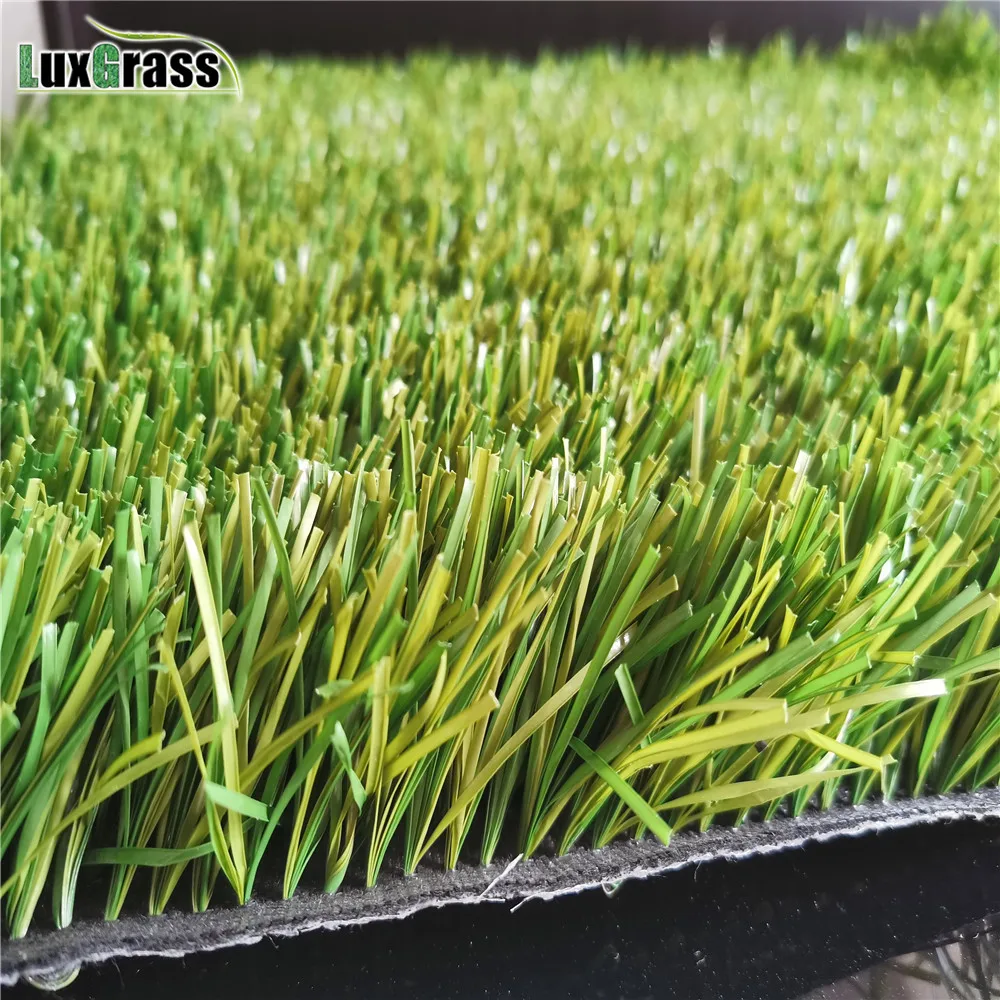 

guangzhou luxgrass football turf cost gazon synthetique, Bicolor (dark green +light green)
