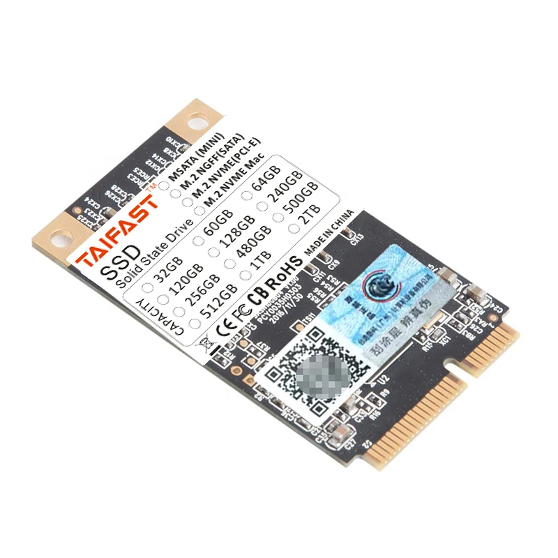

Taifast 120GB 256GB 240GB 1TB mSATA SSD hard disk Various for Desktop PC ssd