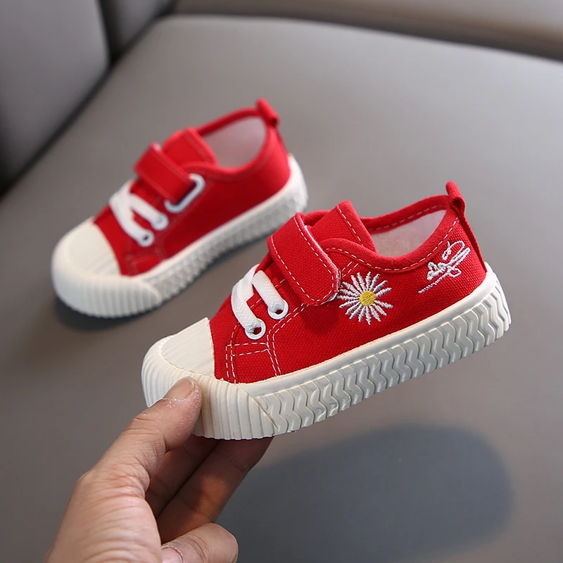 

children's casual canvas shoes joker 2021 new spring and summer school cheap high quality shoes boys and girls kids shoes