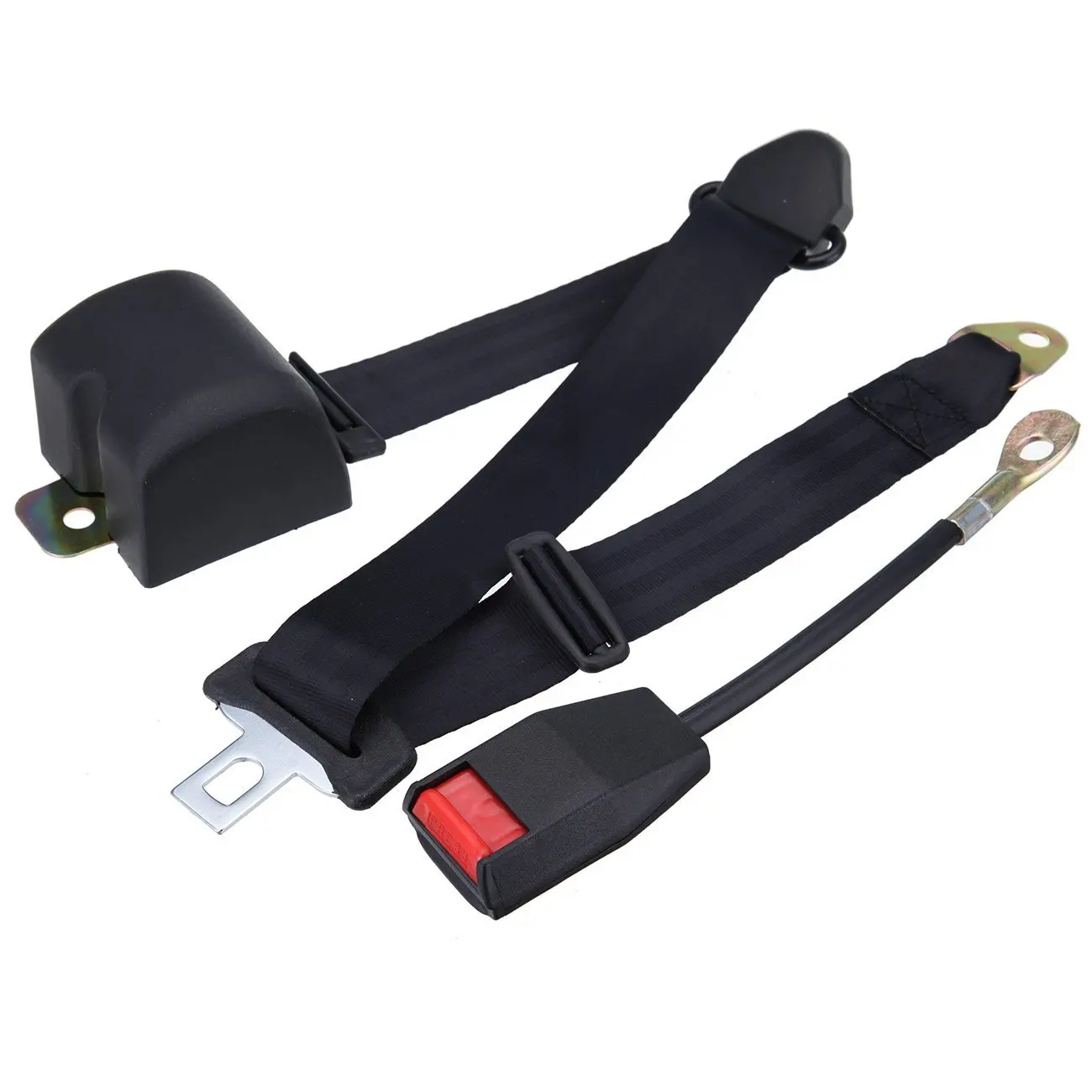 universal 3 point retractable seat belts