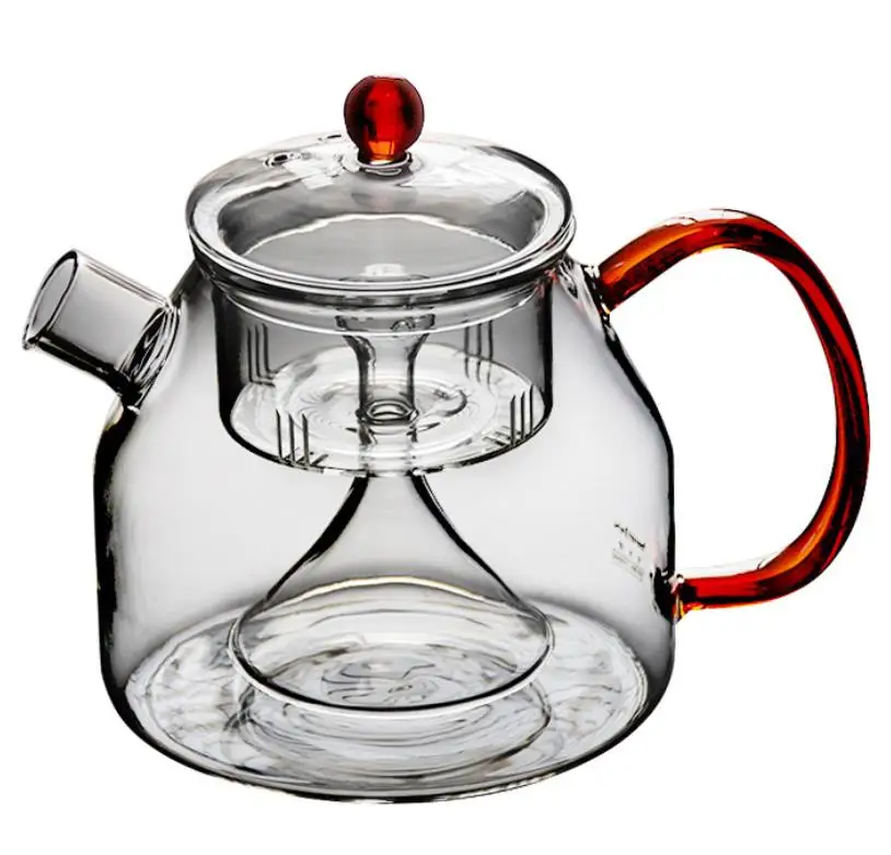 

GTS-025 Customized Clear Borosilicate Personalized Teapot Glass