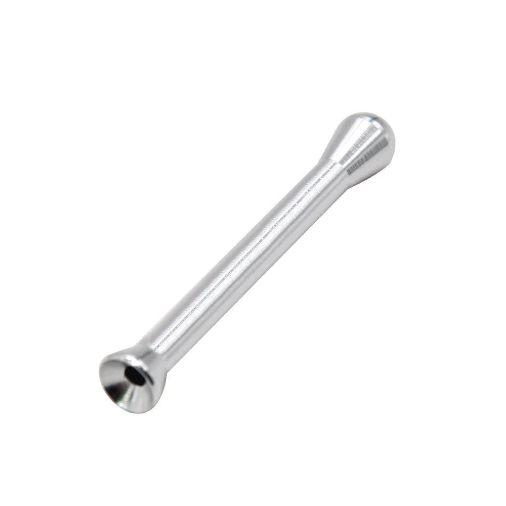 

1PC Smoking Accessories Aluminum Alloy Snuff Straw Sniffer Snorter Nasal Snuffer Nasal Smoking Pipe, As photo