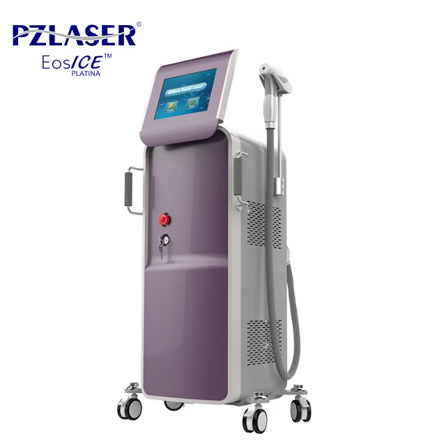 

PZLASER 3 wave 755 808 1064 diode laser Alexandrite Laser & nd YAG laser depilator hair removal machine for the price
