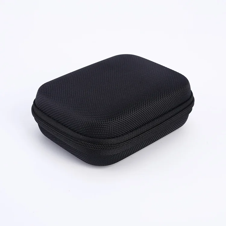 

Hard Case Storage Bag Pouch Tool Case For Earphone Powerbank, Black