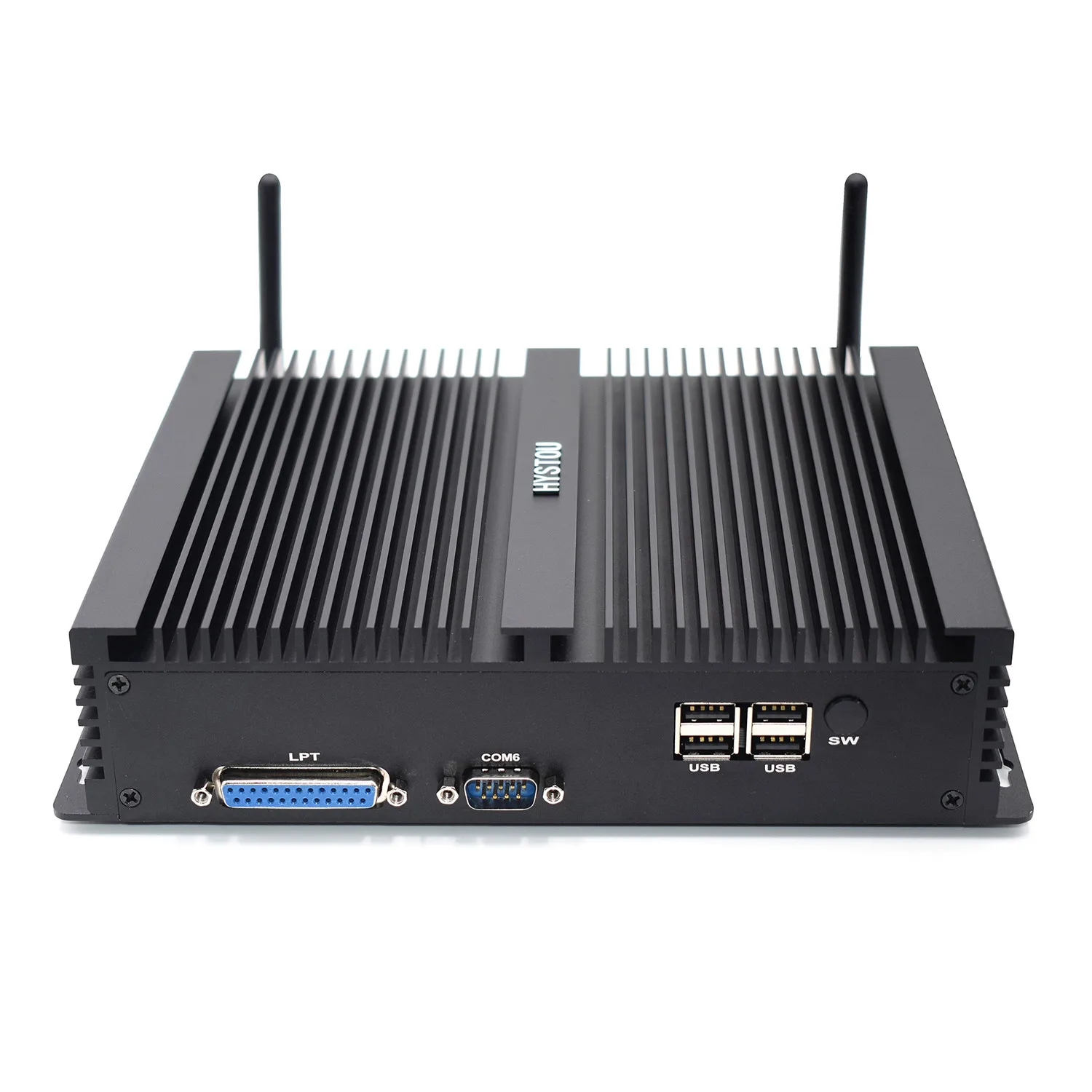 

Intel Core i7 HYSTOU Industrial PC 8550u Dual Nuc 6*RS232 Slim Computer 300M Wifi ULHD 4K TV Box computer gaming