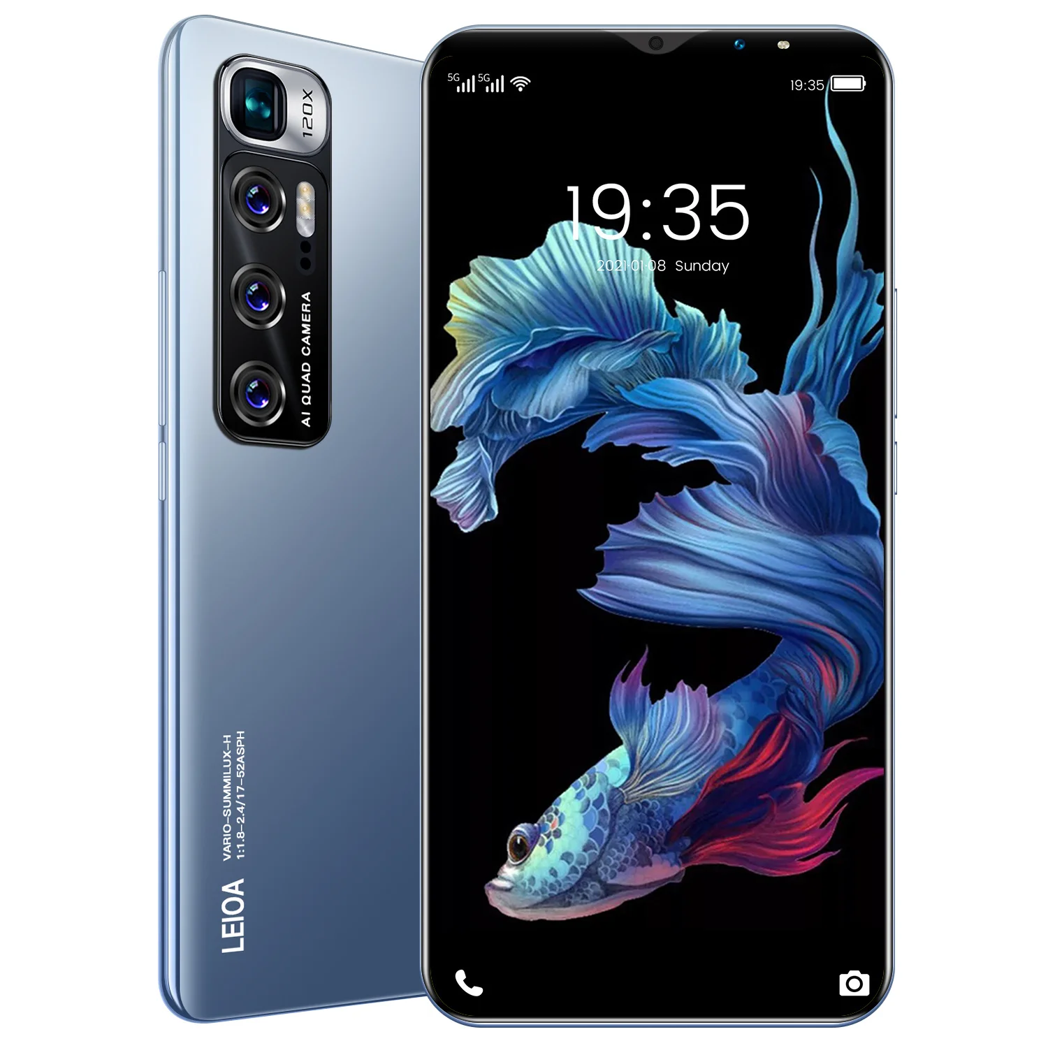 

Newest M10 plus 6.1inch Phone 12GB RAM 512GB ROM Dual Cards and Dual Standby Smartphone 5G HD Full Screen Face ID Mobile Phones