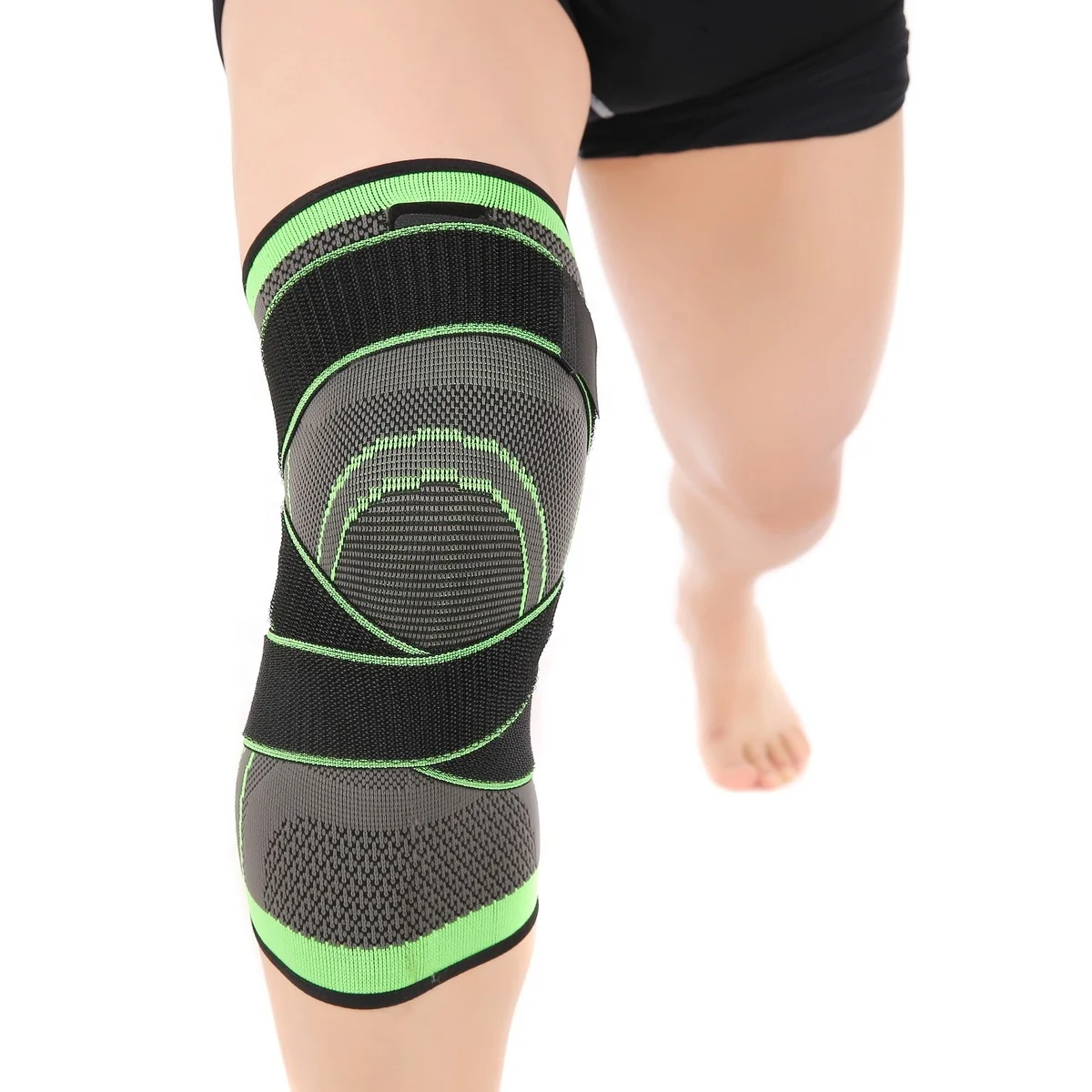 

Outdoor Men's and Women's Sports Kneepad Braid Riding Bands Pressure Mountaineering Running Support Protection Bands, Customized color