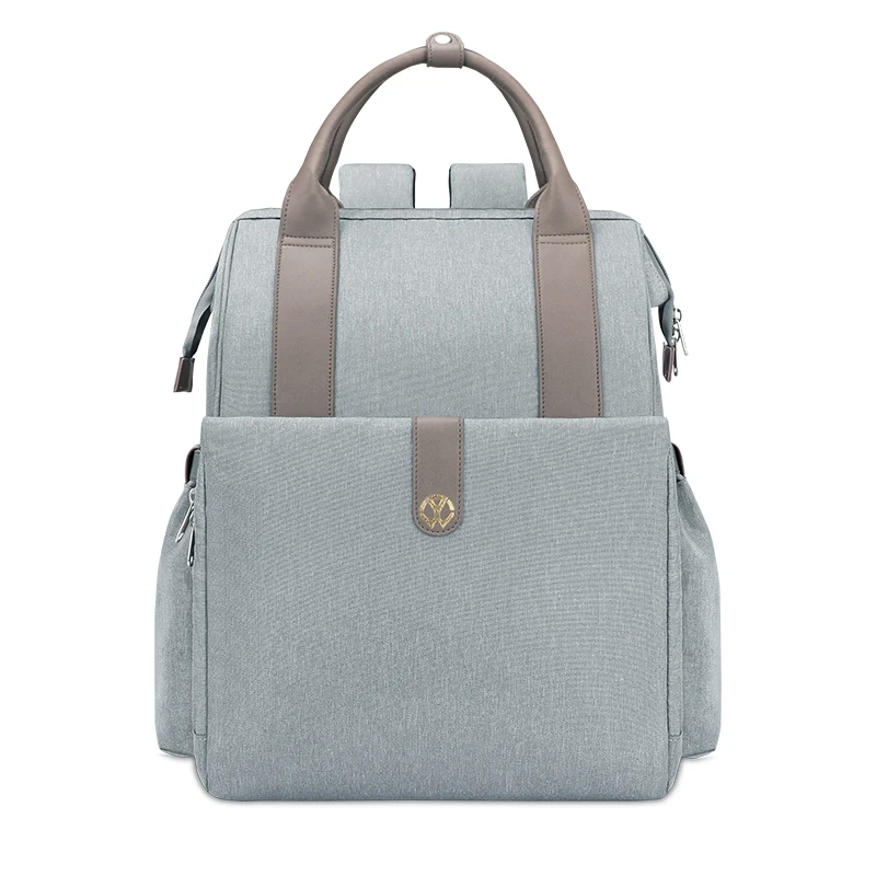

3-1 Portable Diaper Bag with Foldable Bassinet As Baby Changing Station, Gray,customized is welcome
