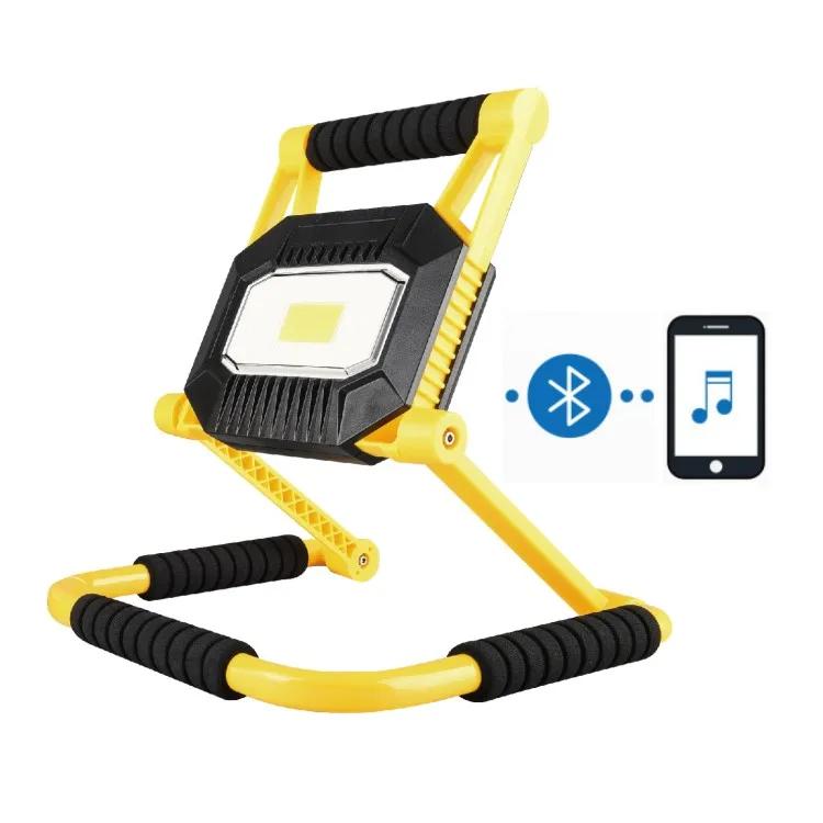 20W LED COB USB Rechargeable IP65 Waterproof retractable magnetic Work flood light