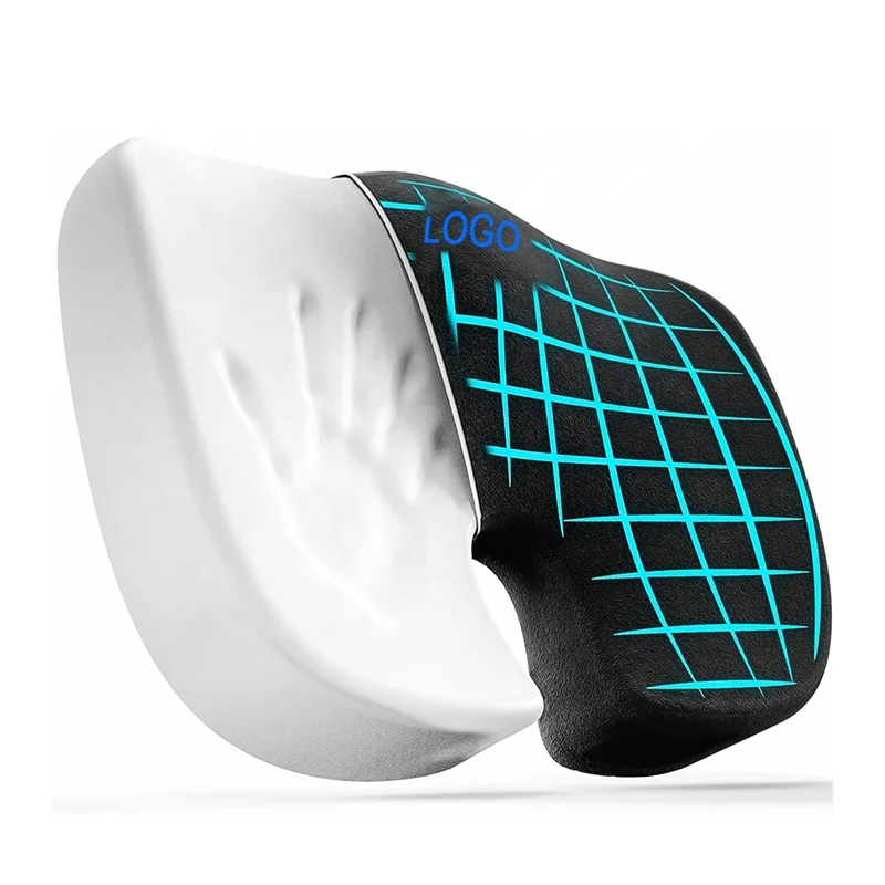 Sciatica Relief Gel Memory Foam Coccyx Cushion Pads Office Seat Car Seat Tailbone Pain Correction Lumbar Support Seat Cushion