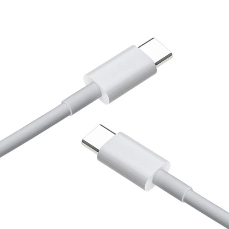 

usb 3.1 type c to type c cable fast charging PD cable, White/black
