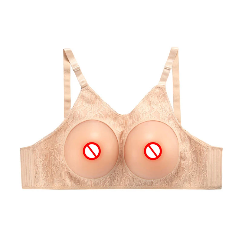 

Higher and Teardrop Shape pure silicone breast with multi size, Nude skin (other color