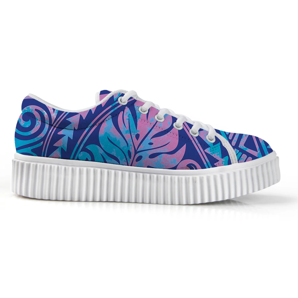 

2021 Women Sneakers Hawaii Banana Leaf Gradual Change Pattern Shock Absorbing Outsole Sneakers-Woman Running Sneakers for Women, Customized color